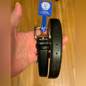 Vince Camuto - Black Leather Belt